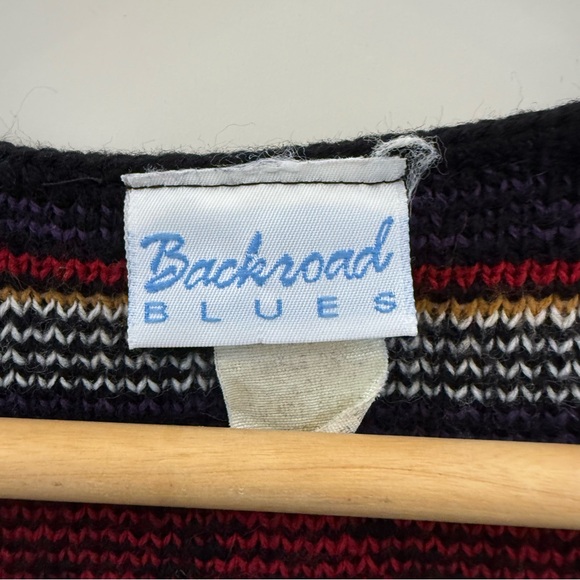 Patterned Knit Vest - Multicolor - Picture 3 of 6